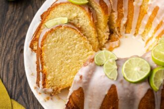 Key Lime Pound Cake | Cookies and Cups