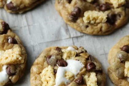 Krispie Treat Chocolate Chip Cookies