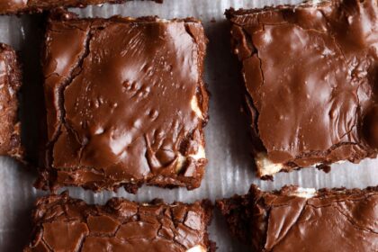 Triple Layer Marshmallow Brownies