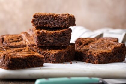 Fudgy Nutella Brownies | Cookies and Cups