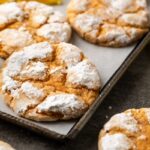 Orange Crinkle Cookies | Cookies and Cups