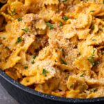 Creamy Pumpkin and Bacon Pasta