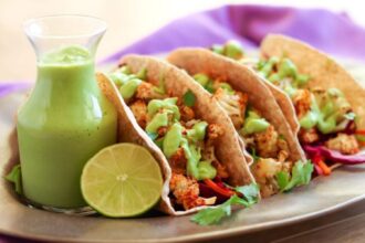 Crispy Thai Roasted Cauliflower Tacos [Vegan, Gluten-Free] – One Green Planet