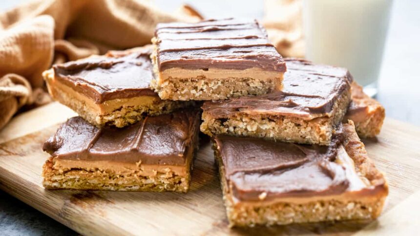 Lunch Lady Peanut Butter Bars