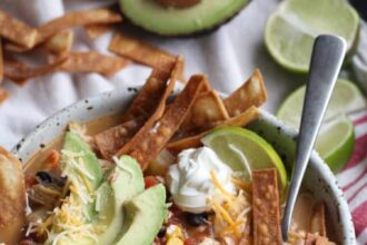 Easy Chicken Tortilla Soup Recipe