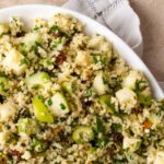 Mediterranean Couscous Salad | Cookies and Cups