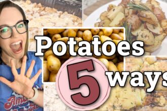 5 POTATO RECIPES! | NO MORE BORING POTATOES!!