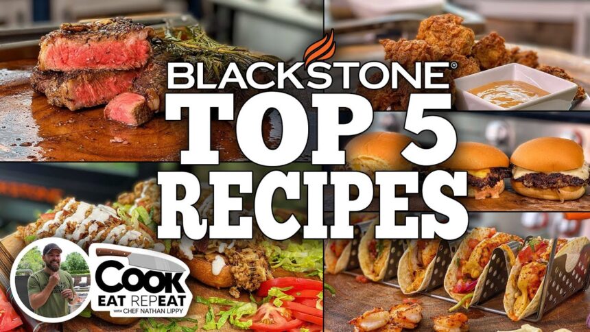 Chef Nate’s Top 5 Blackstone Recipes of 2022 | Blackstone Griddle Recipes