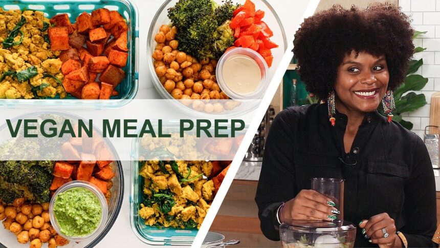 How To Meal Prep 12 Easy Vegan Recipes In 90 Minutes For A Beginner