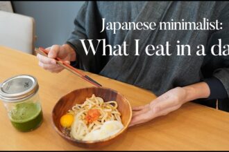 Japanese Minimalist🇯🇵: What I eat in a day |Simple Recipes|