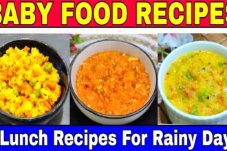 Baby Food Recipes For 1-4 Years | Lunch/Dinner For Babies | Healthy Food Bites