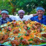 BIRYANI | QUAIL BIRYANI Made with 200 Quail | Marriage Biryani Cooking In Village | Biryani Recipe