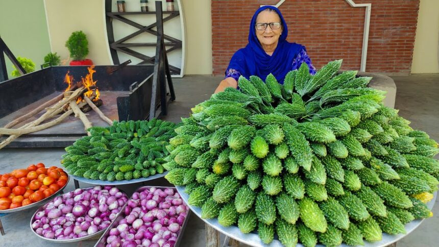 Karela Cooked In Our Traditional Style | Bitter Gourd Recipe | Village Cooking Recipe