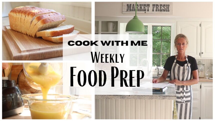 Weekly Food Prep ~ Cook With Me ~ Food Recipes ~ Weekly Menu