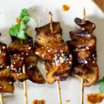 King Oyster Skewers With Spicy Peanut-Ginger Sauce [Vegan, Gluten-Free] – One Green Planet