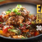 Your Goto Easy Stir-Fried Chicken Meal! Asian Style