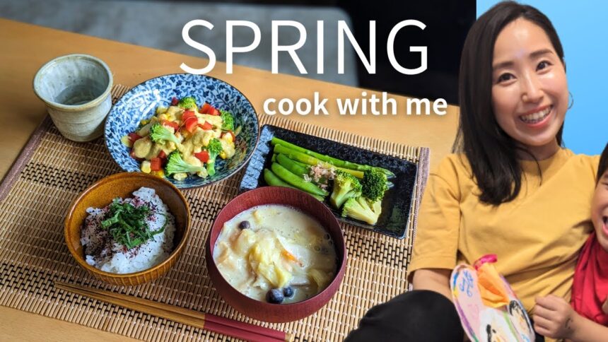 SPRING🍀 JAPANESE HEALTHY FOOD RECIPES using seasonal vegetables