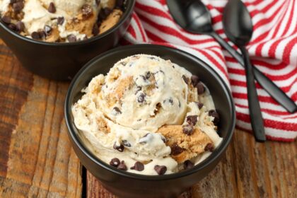 Chips Ahoy Ice Cream - Barefeet in the Kitchen