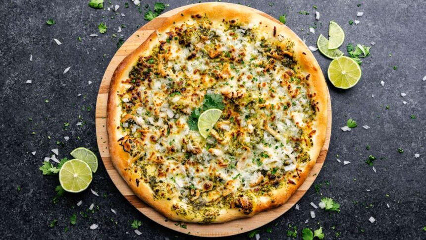 Cilantro Lime Chicken Pizza