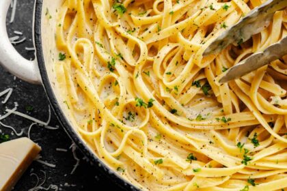 Authentic Fettuccine Alfredo - The Stay At Home Chef