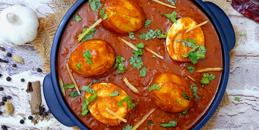 Hot & Spicy Egg Vindaloo Recipe