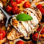 Sheet Pan Chicken Caprese - The Stay At Home Chef