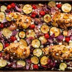 Sheet Pan Greek Chicken and Veggies