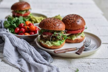 Nourishing Black Bean Burger With Thousand Island Dressing [Vegan, Gluten-Free] – One Green Planet