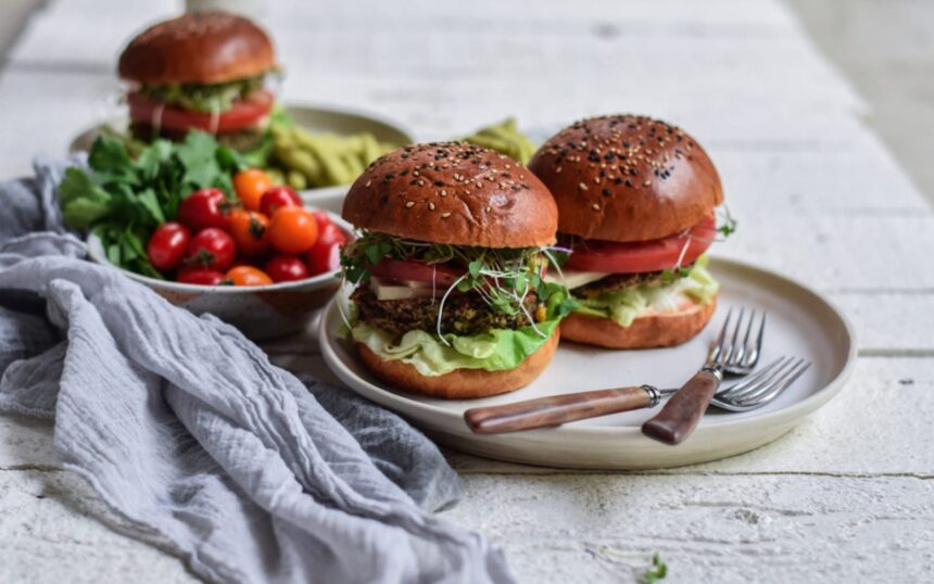 Nourishing Black Bean Burger With Thousand Island Dressing [Vegan, Gluten-Free] – One Green Planet