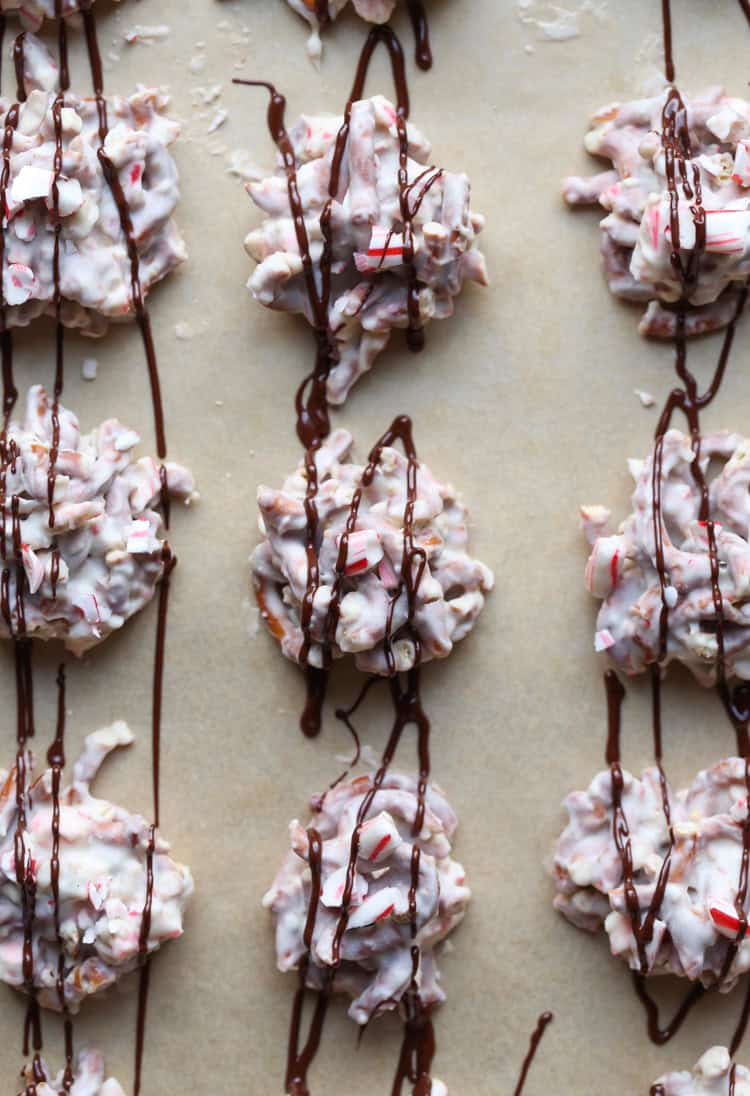 Crock Pot Peppermint Pretzel Candy