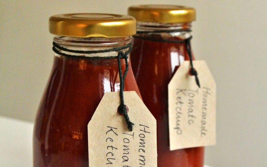 Homemade Smoky Tomato Ketchup