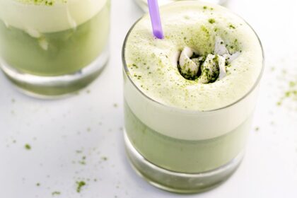 Iced Matcha Green Tea Frappes