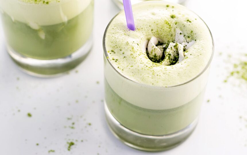 Iced Matcha Green Tea Frappes