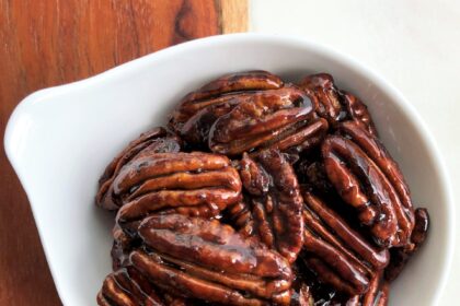 Candied Pumpkin Spice Pecans