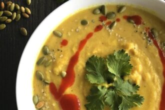 Golden Roasted Cauliflower Turmeric Coconut Soup [Vegan, Gluten-Free] – One Green Planet