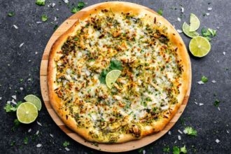 Cilantro Lime Chicken Pizza