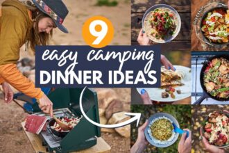 9 EASY Camping Dinner Ideas: My go-to Car Camping Meals