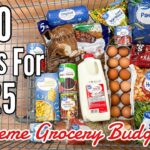 70 Meals For $25 | Quick & EASY Cheap Meal Ideas | Emergency Grocery Budget Shopping | Julia Pacheco