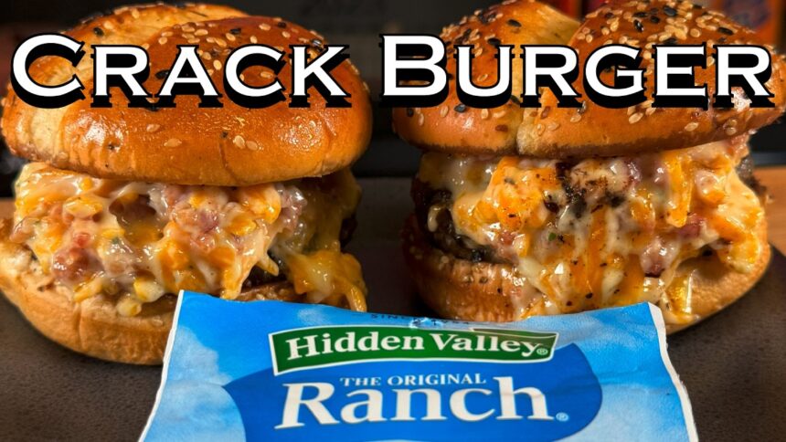 The Burger that you Can’t Resist!! Addictive Crack Burger!! VIRAL