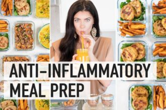 5 DAY ANTI-INFLAMMATORY MEAL PREP | Anti-Inflammatory Foods to Reduce Bloating & Inflammation