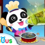 How To Make Chinese Recipes With Baby Panda Restaurant Asia | BabyBus Kids Games