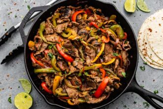 20 Minute Steak Fajitas