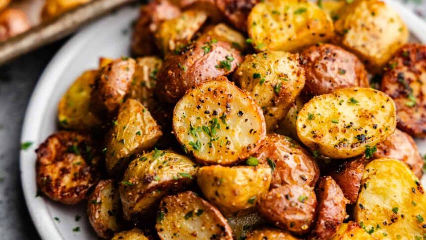 Sheet Pan Crispy Breakfast Potatoes