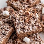 Chocolate Rice Krispie Treats - The Stay At Home Chef