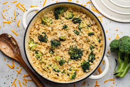 One Pot Chicken Broccoli & Rice