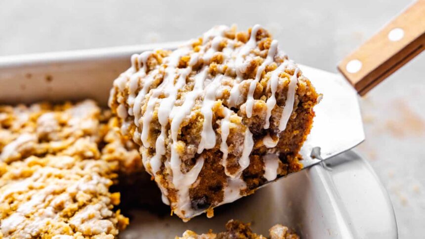 Pumpkin Crumb Cake