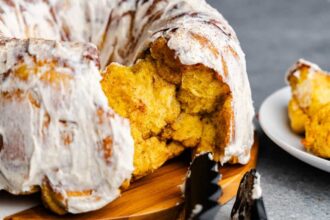 Pumpkin Pull-Apart Bread - The Stay At Home Chef