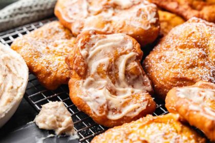 Pumpkin Fry Bread with Cinnamon Cream Cheese Butter