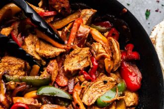 Sizzling Skillet Chicken Fajitas