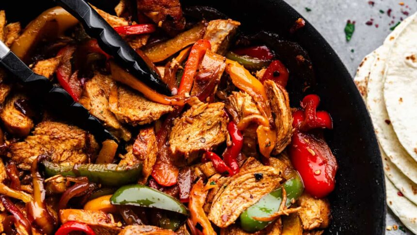 Sizzling Skillet Chicken Fajitas